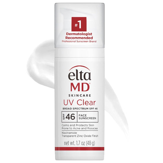 UV Clear Face Sunscreen, Oil Free Sunscreen with Zinc Oxide, Dermatologist Recommended Sunscreen