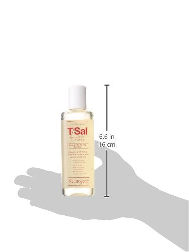 T/Sal Therapeutic Shampoo for Scalp Build-Up Control with Salicylic Acid, Scalp Treatment for Dandruff, Scalp Psoriasis & Seborrheic Dermatitis Relief, 4.5 Fl. Oz