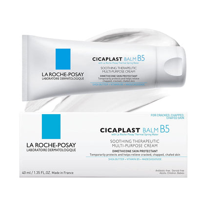 Cicaplast Balm B5,Healing Ointment and Soothing Therapeutic Multi Purpose Cream for Dry & Irritated Skin + Post Treatment Skin Protectant with SPF | Multi-Purpose Cream for Dry Skin