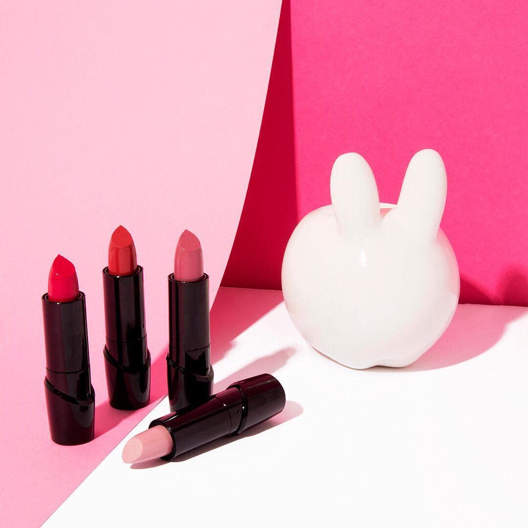 Silk Finish Lipstick, Hydrating Rich Buildable Lip Color, Formulated with Vitamins A,E, & Macadamia for Ultimate Hydration, Cruelty-Free & Vegan - Cherry Frost