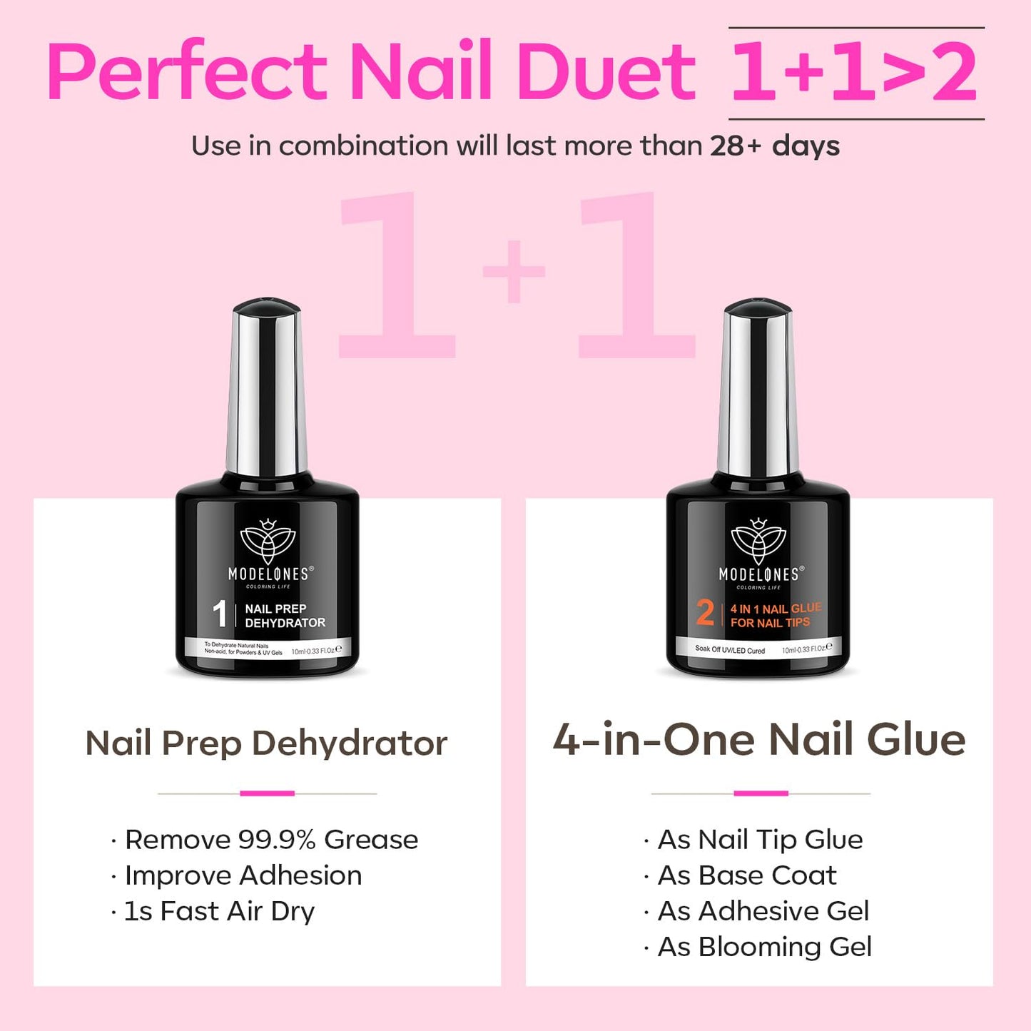 Gel X Nail Kit, Nail Tips and Glue Gel Kit with 4-In-One Nail Glue Gel, 500Pcs Long Coffin Nail, Nail Dehydrator, Ultra-Portable LED Nail Lamp, Gel Nail Extension Kit Salon Gifts for Women