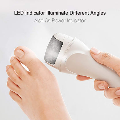 Electric Feet Callus Removers Rechargeable,Portable Electronic Foot File Pedicure Tools, Electric Callus Remover Kit,Professional Pedi Feet Care Perfect for Dead,Hard Cracked Dry Skin Ideal Gift