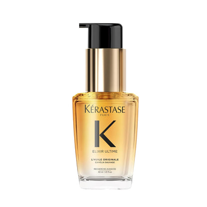 KERASTASE NEW Elixir Ultime Refillable Hair Oil | Hydrating Oil Serum to Smooth Frizz and Add Shine | With Wild Camellia | Strengthens and Provides Heat Protection | All Hair Types