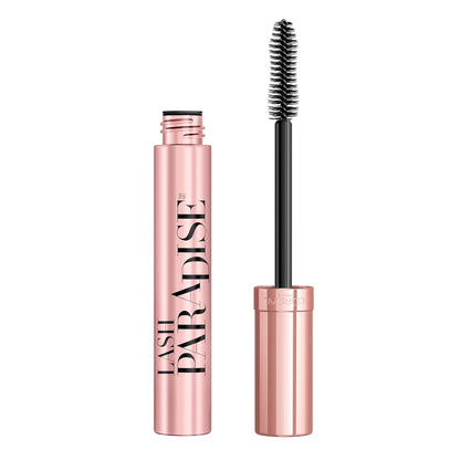 L'Oréal Paris Voluminous Makeup Lash Paradise Mascara, Voluptuous Volume, Intense Length, Feathery Soft Full Lashes, No Flaking, No Smudging, No Clumping, Blackest Black, 1 Count