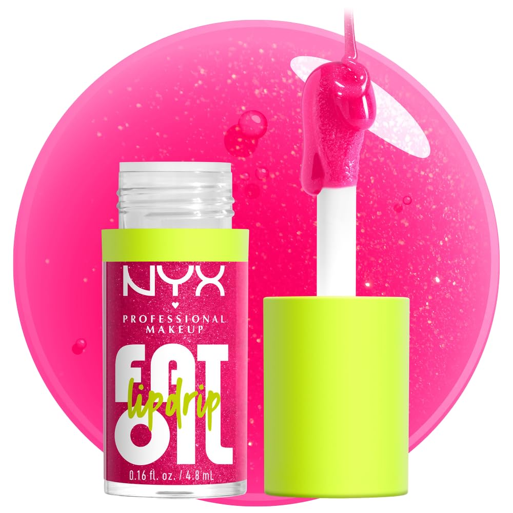 Fat Oil Lip Drip, Moisturizing, Shiny and Vegan Tinted Lip Gloss - Missed Call (Sheer Pink)