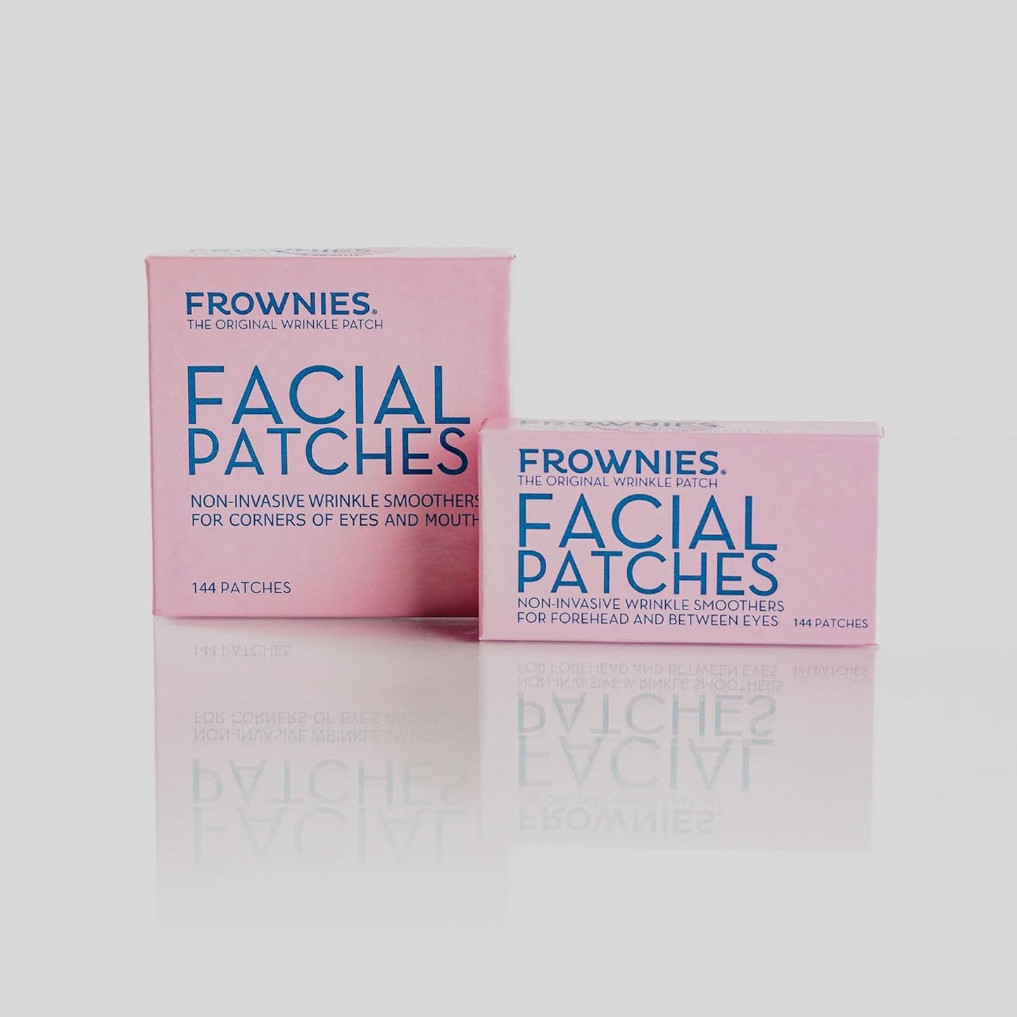 Forehead and between the Eyes Wrinkle Patches - Hypoallergenic Facial Patches to Smooth & Soften Forehead Wrinkles & Eleven Lines - for Overnight Use, 144 Patches