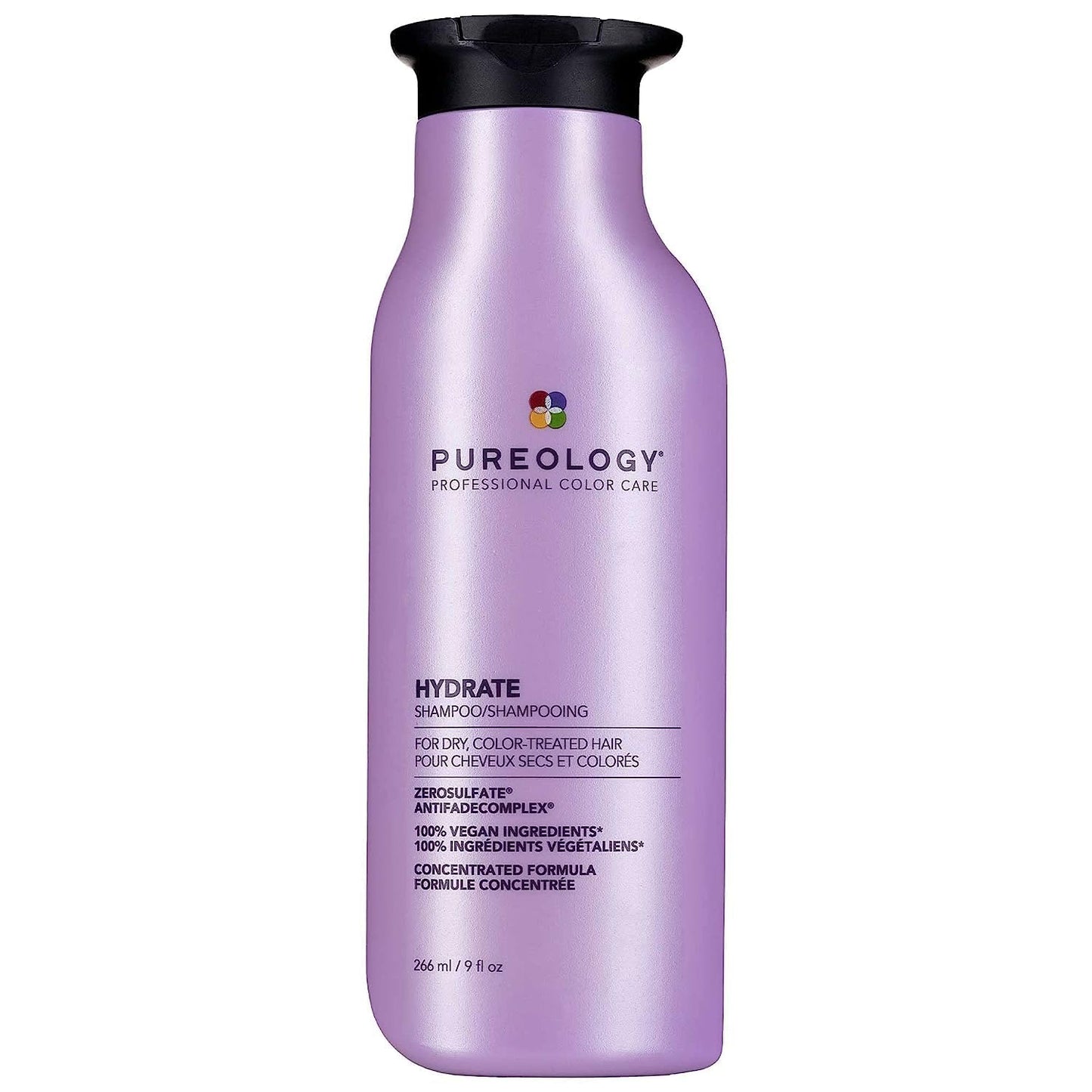 Hydrate Moisturizing Shampoo | Softens and Deeply Hydrates Dry Hair | for Medium to Thick Color Treated Hair | Sulfate-Free | Vegan