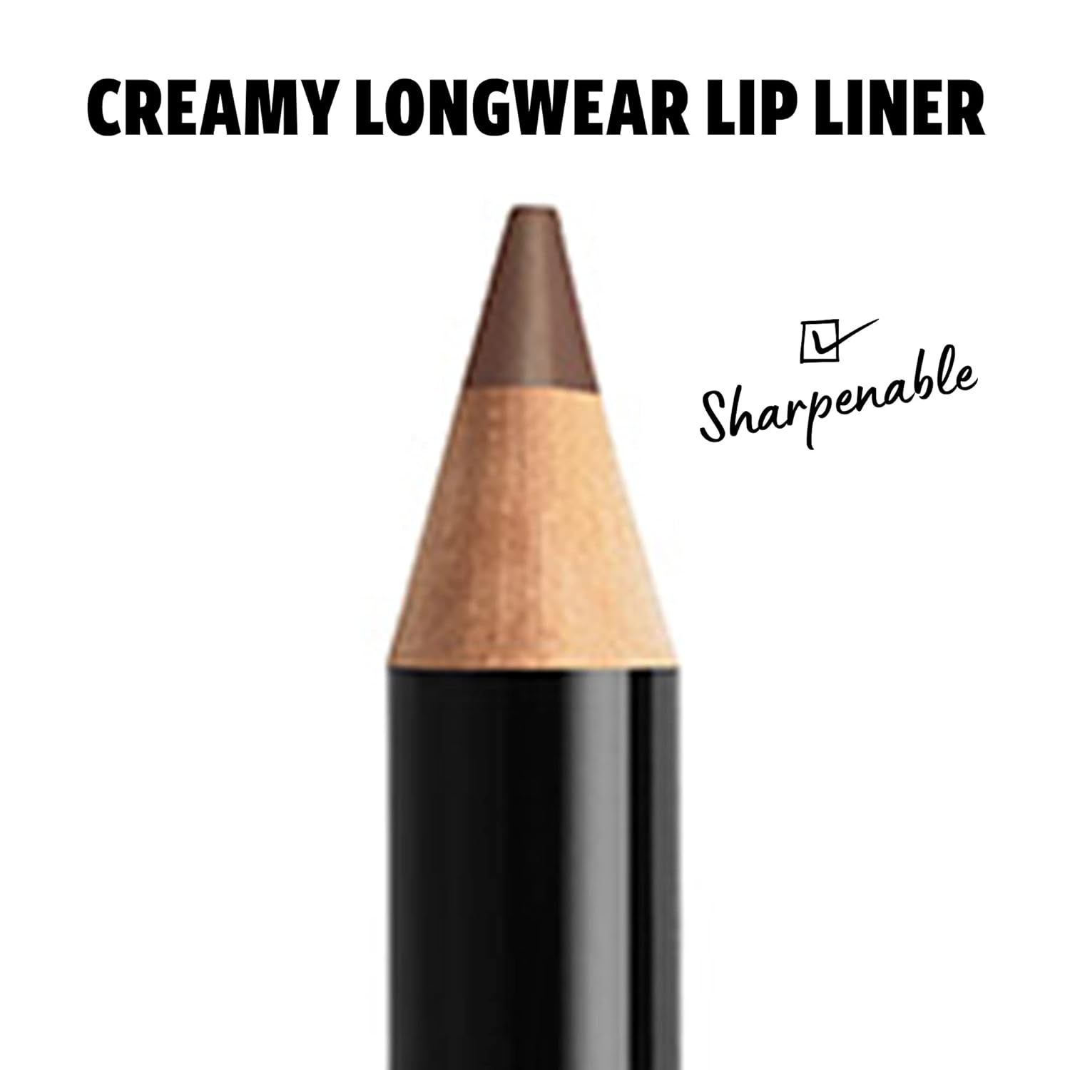 Slim Lip Pencil, Long-Lasting Creamy Lip Liner - Espresso