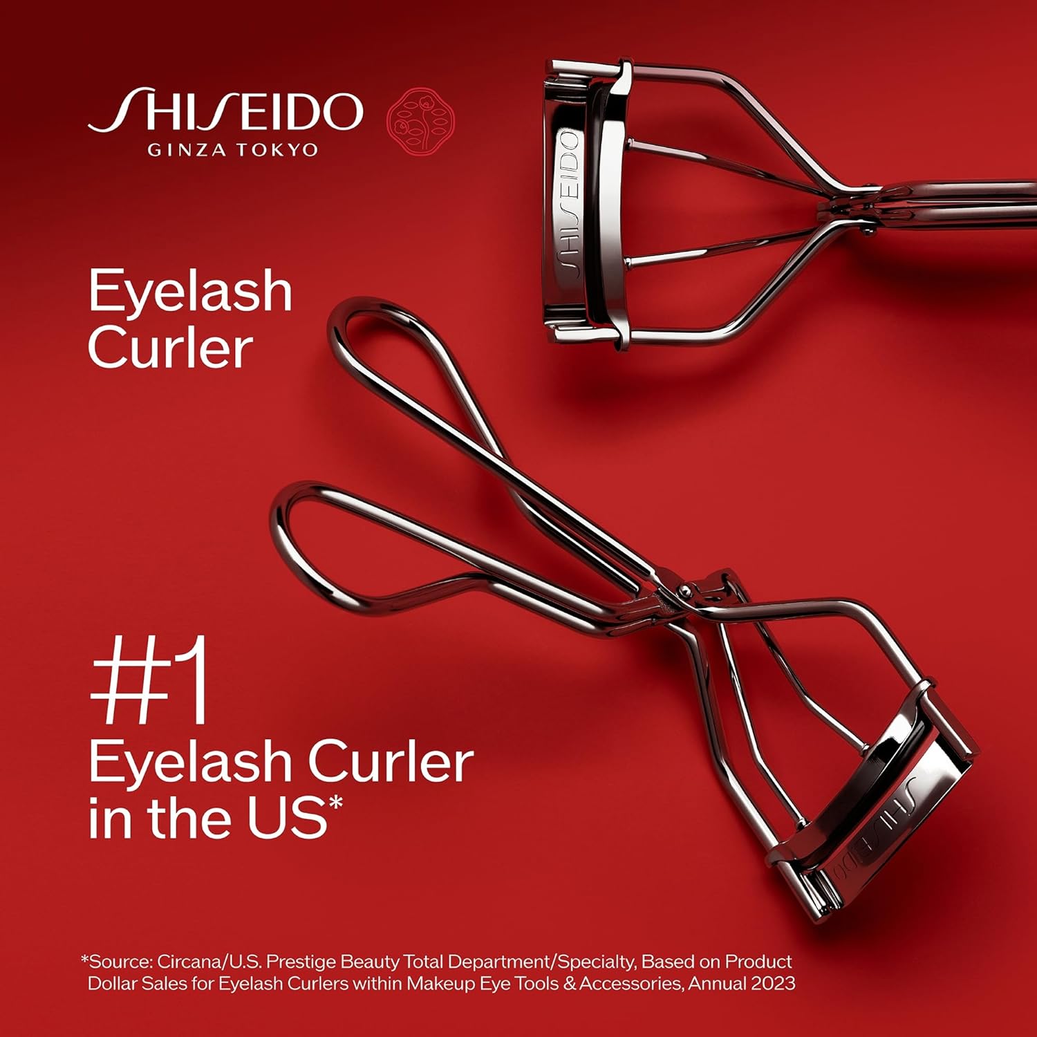 Eyelash Curler - Crimps & Curls Lashes for Perfect, Eye-Framing Fringe - Gentle & Safe - Includes Replacement Pad