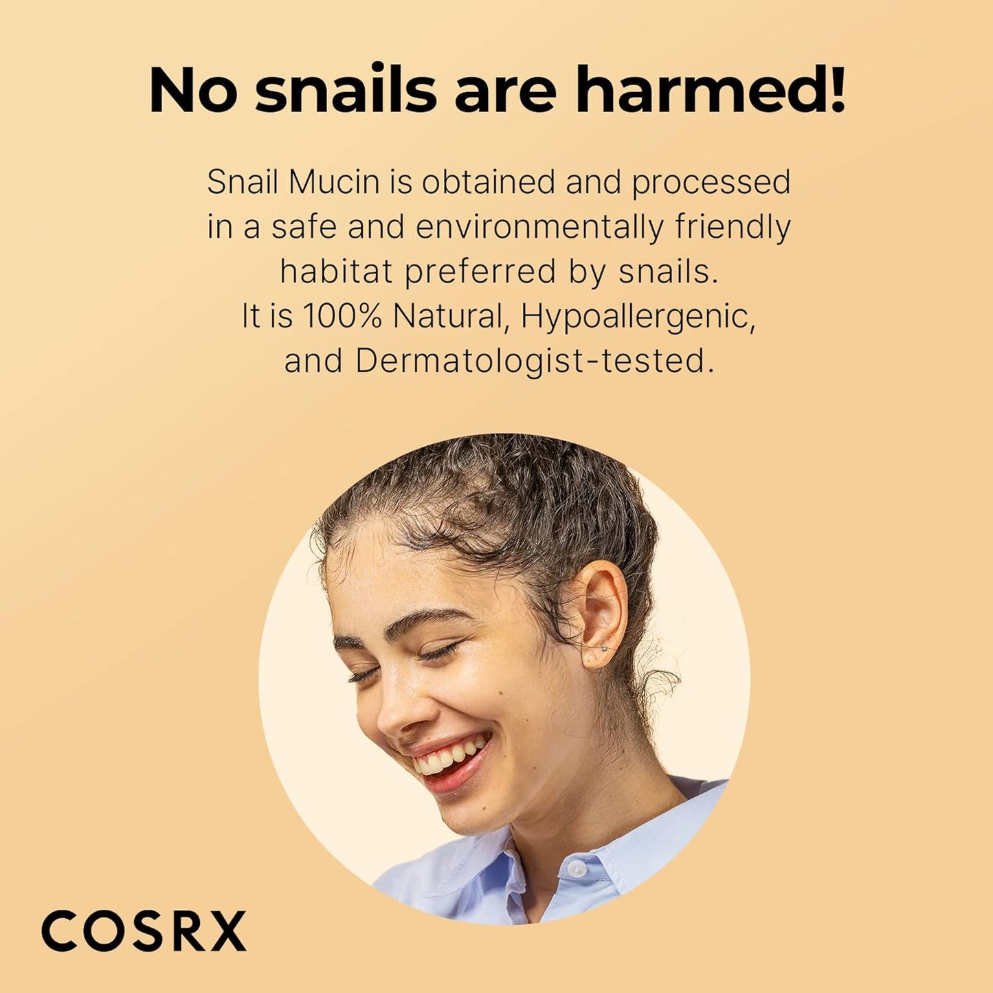 COSRX Snail Mucin Sheet Mask 10 EA with Snail Mucin Serum, Self Care, Face Masks for Dry, Sensitive Skin, Not Tested on Animals, No Parabens, No Sulfates, Korean Skin Care