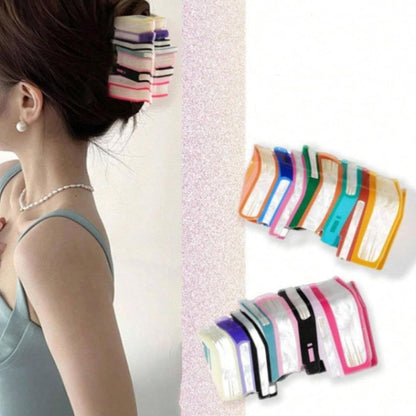 Book Hair Clips Back To School Hair Clips for Thin Hair Funny Teacher Hair Jaw Barrettes Cute Hair Accessories for Women Book Lovers Teachers Appreaction Present