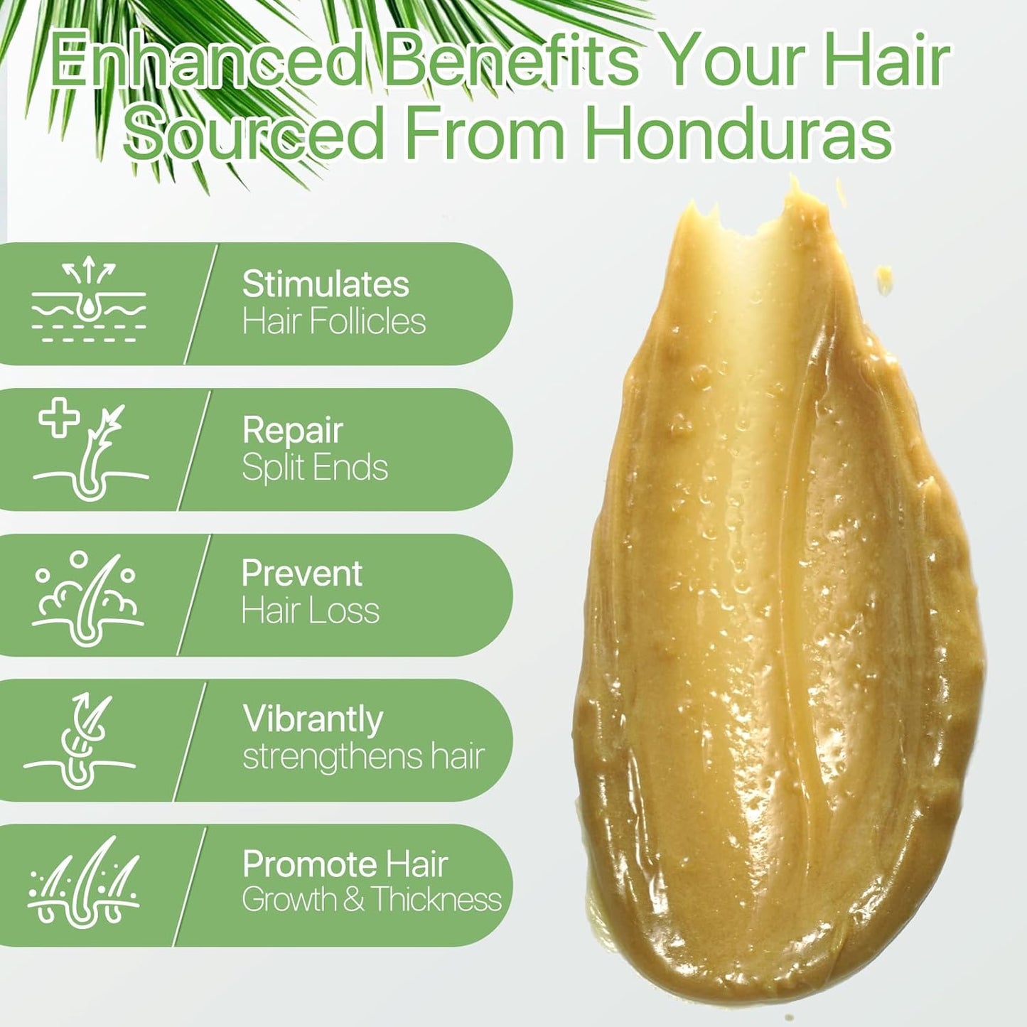 Raw Batana Oil for Hair Growth and Repair -100% Pure, Unrefined Oil from Honduran Rainforests Prevent Hair Loss and Enhances Hair Thickness in Men & Women