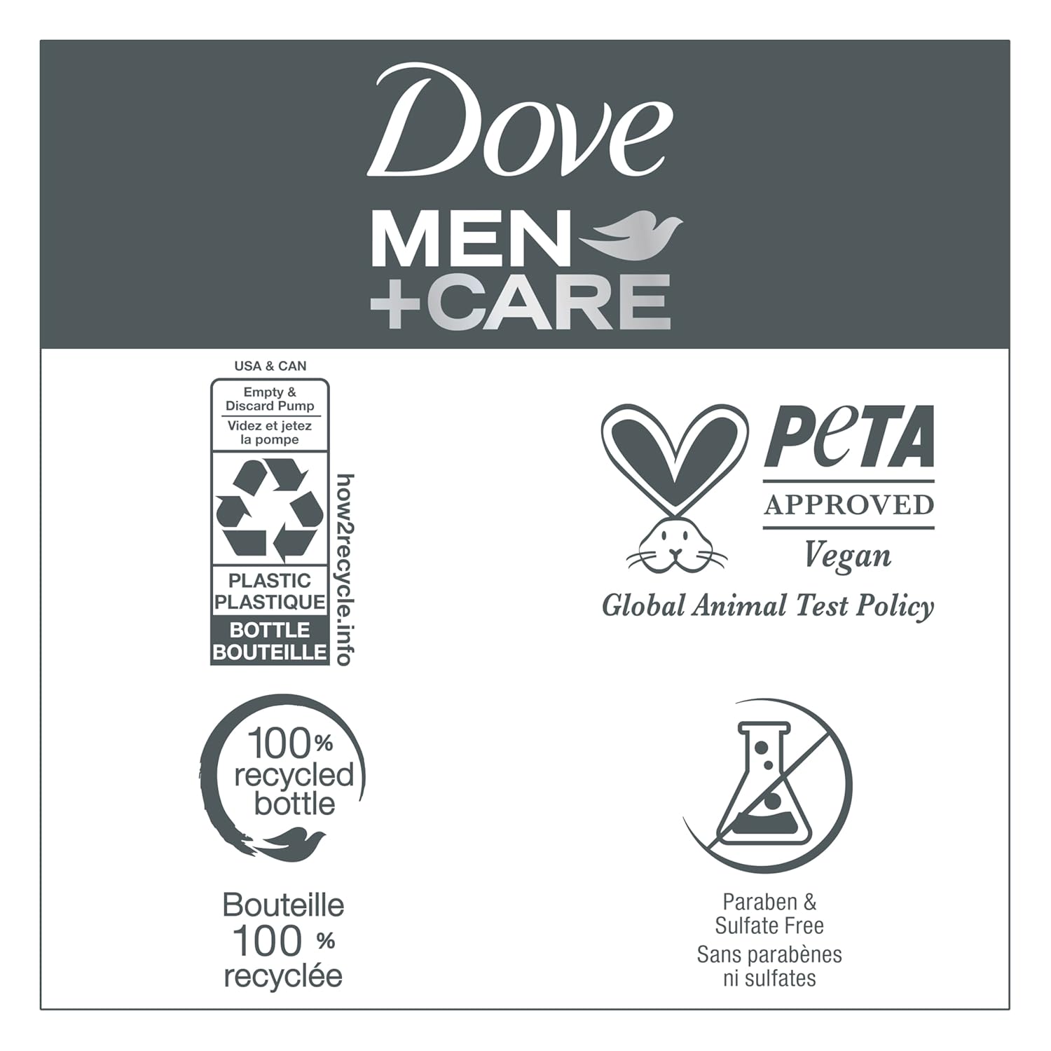 Dove Men+Care 2-In-1 Shampoo + Conditioner Sandalwood & Cardamom Oil for Thick & Full Hair, + Vitamin B3 & Mineral Complex, 17.5 Oz