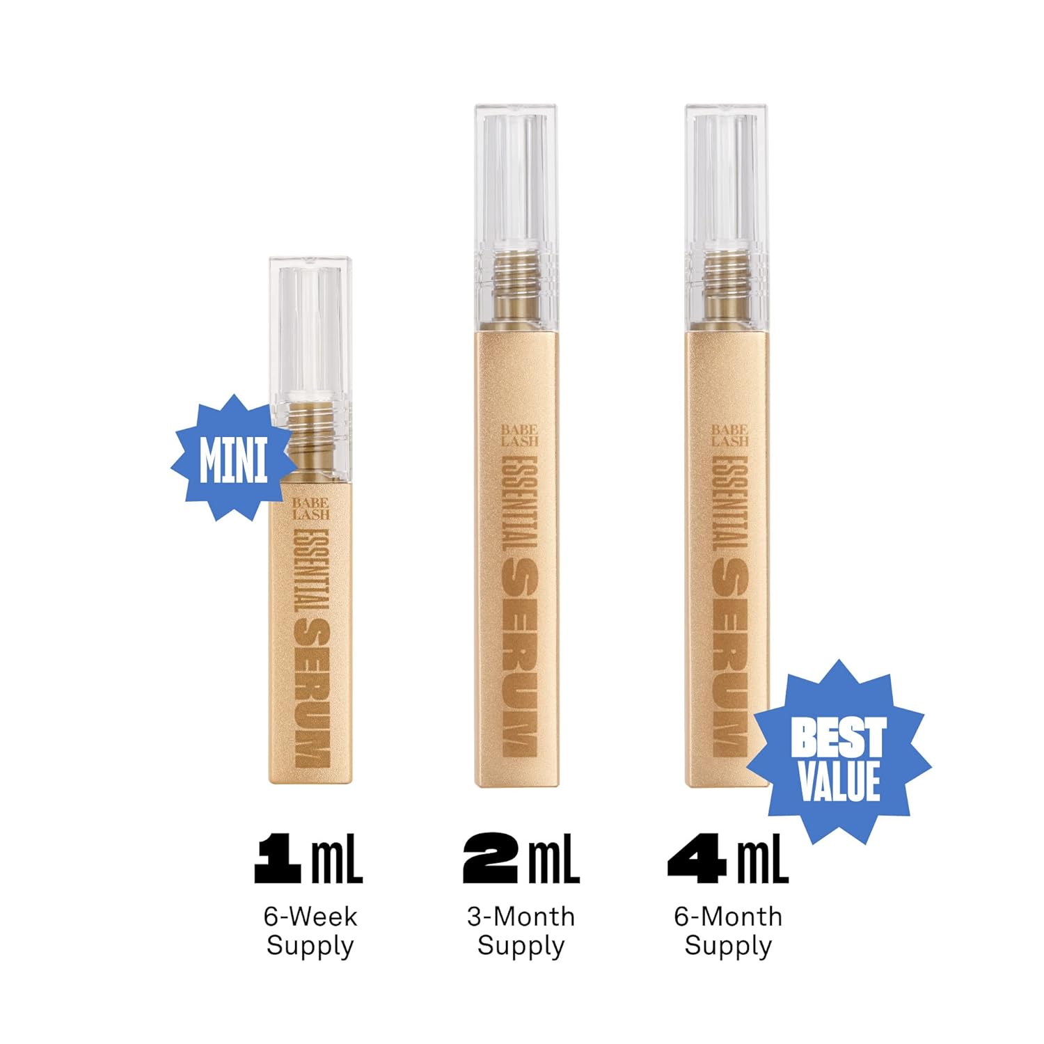 Eyelash Serum - Fuller & Longer Looking Eyelashes, Advanced Lash Enhancing Treatment for Natural Lashes, Extensions & Eyebrows, Vegan & Cruelty-Free