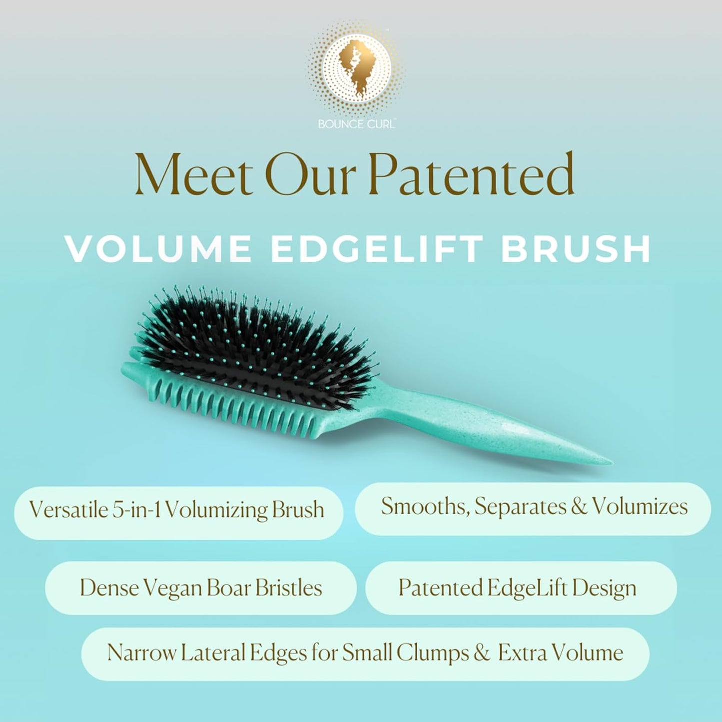 Volume Edgelift Brush (Teal) (Original)