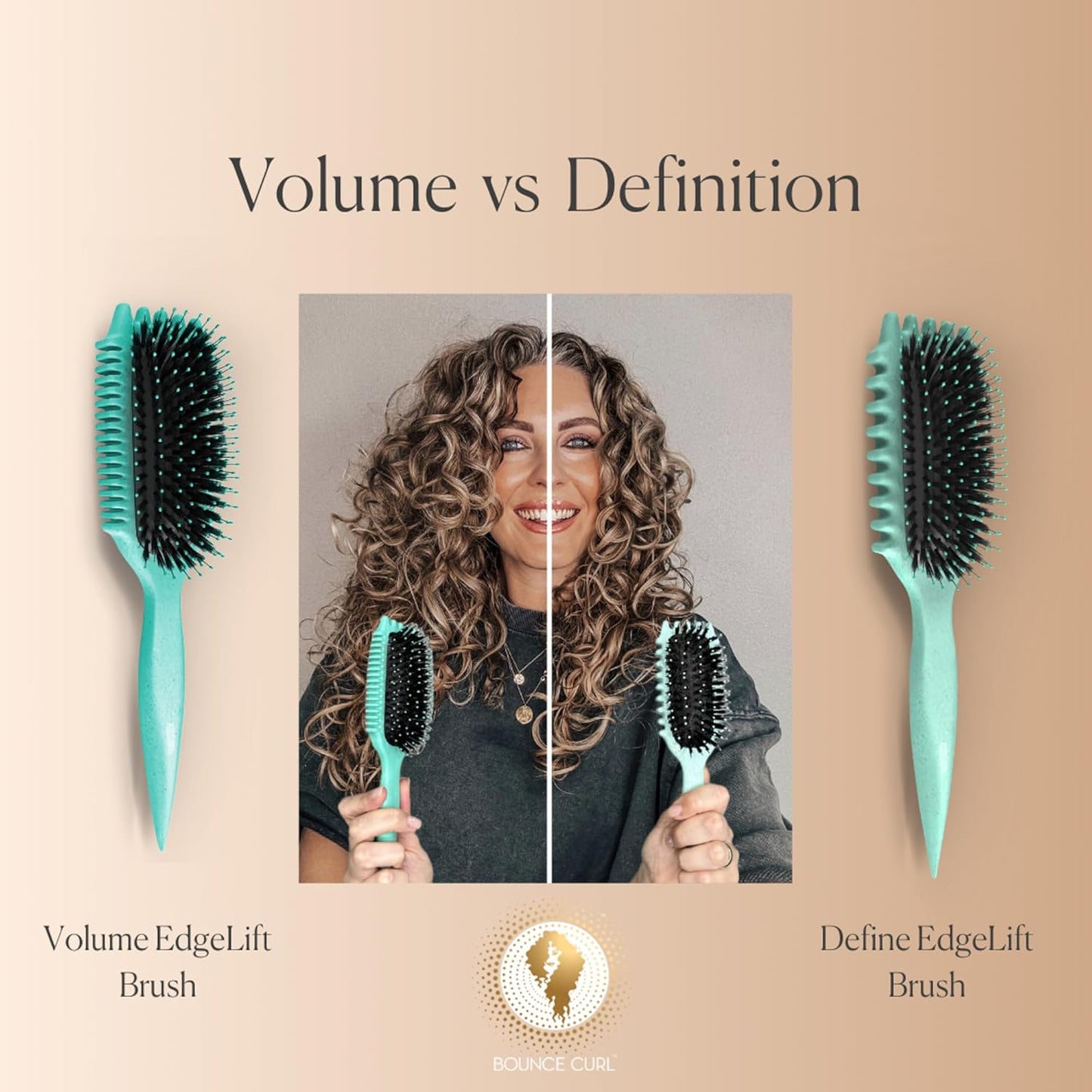 Volume Edgelift Brush (Teal) (Original)