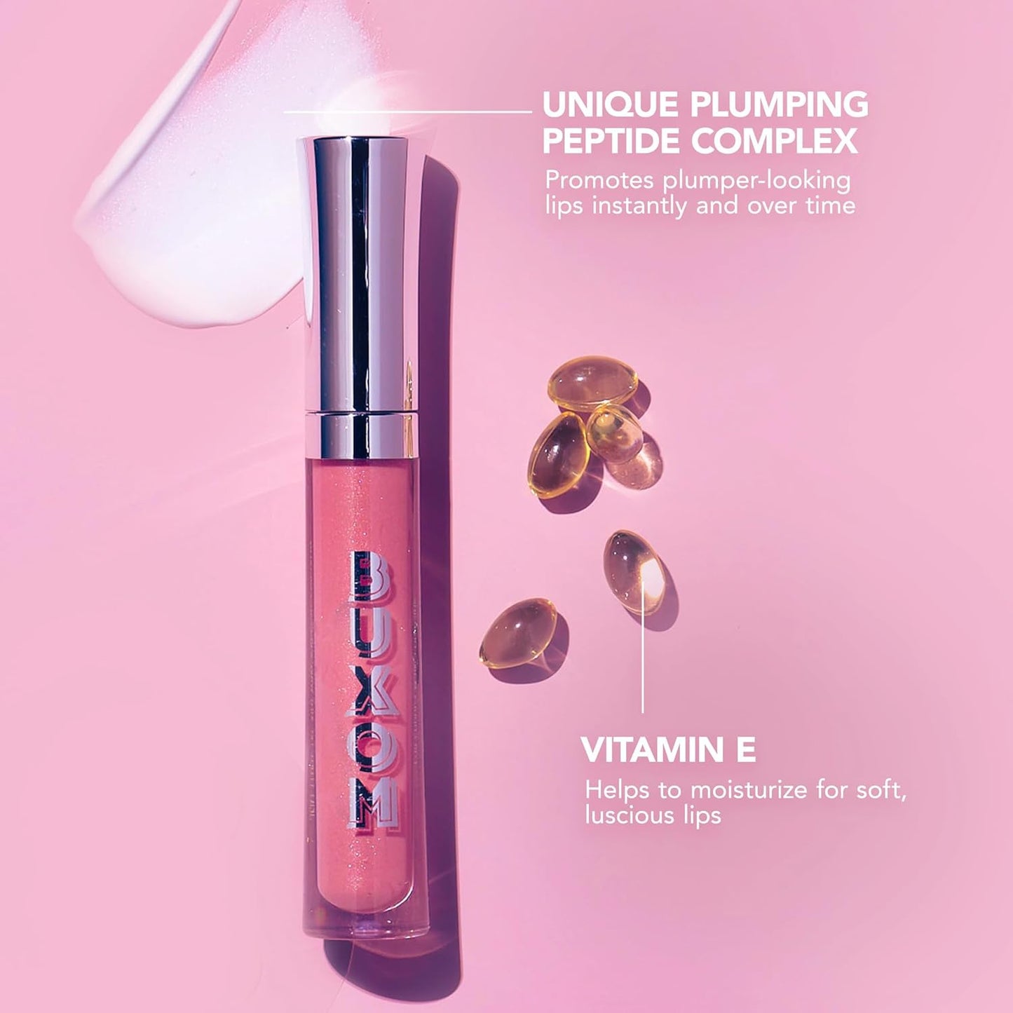 Full-On Plumping Lip Polish, Tinted Lip Plumper Gloss, Plumping Formula with Peptides & Vitamin E, Moisturizing Lip Plumping Gloss