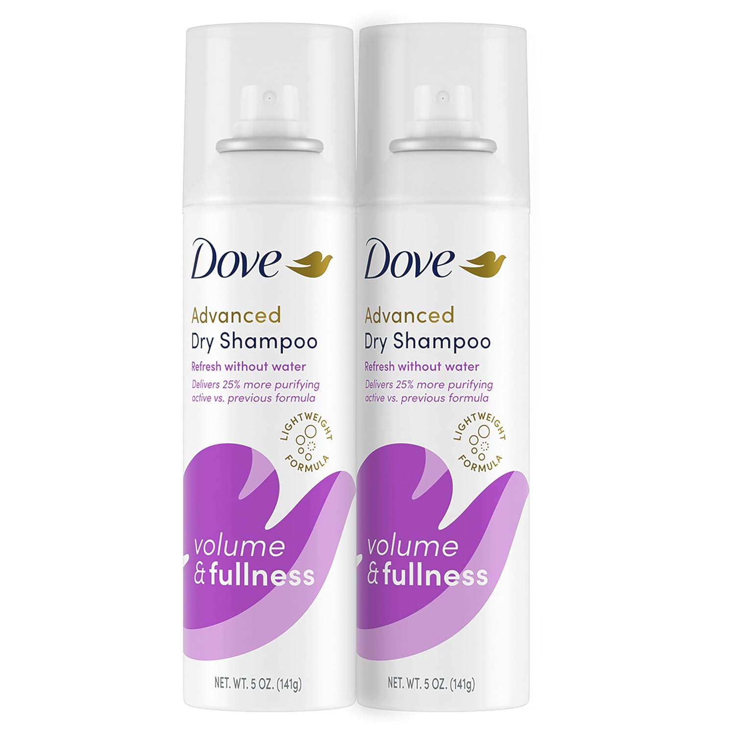 Dry Shampoo Volume & Fullness 2 Count for Oily Hair for Refreshed Hair 5 Oz