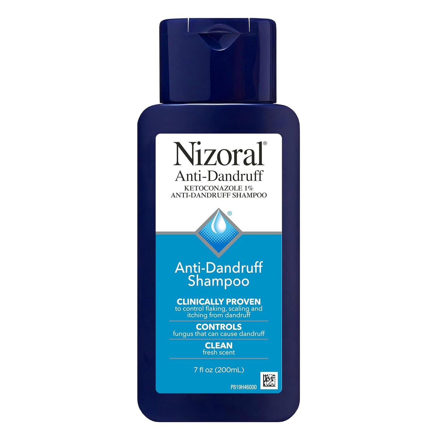 Nizoral Anti-Dandruff Shampoo with 1% Ketoconazole, Fresh Scent, 7 Fl Oz