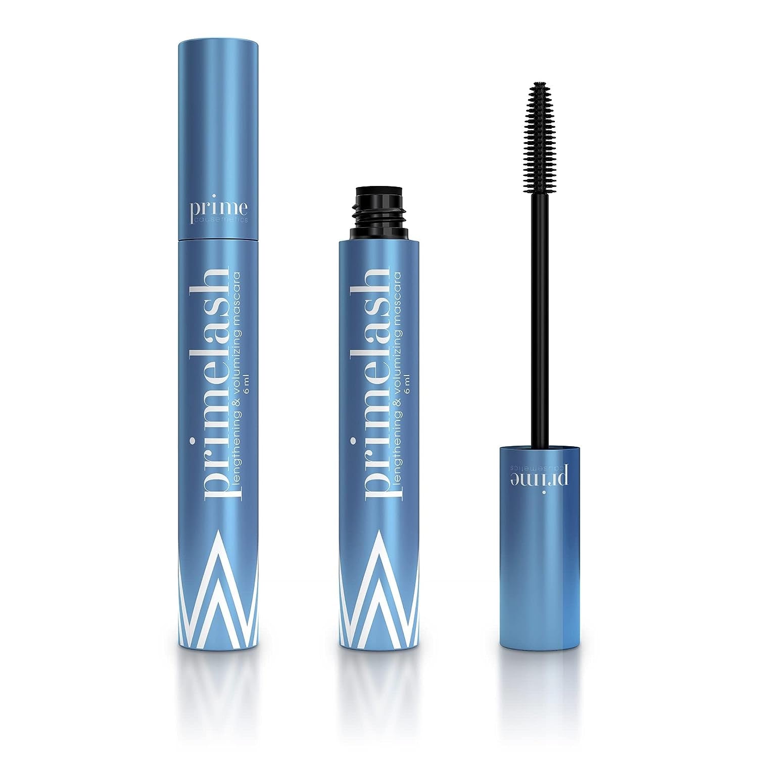 Primelash Mascara for Older Women – Volumizing, Incredible Length in 2 Coats – Long-Stay, Zero Clumps, Hypoallergenic (Black)