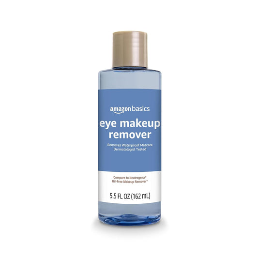 Eye Makeup Remover, Removes Waterproof Mascara, Dermatologist Tested, Fragrance Free, 5.5 Fl Oz (Pack of 1)