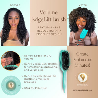 Volume Edgelift Brush (Teal) (Original)