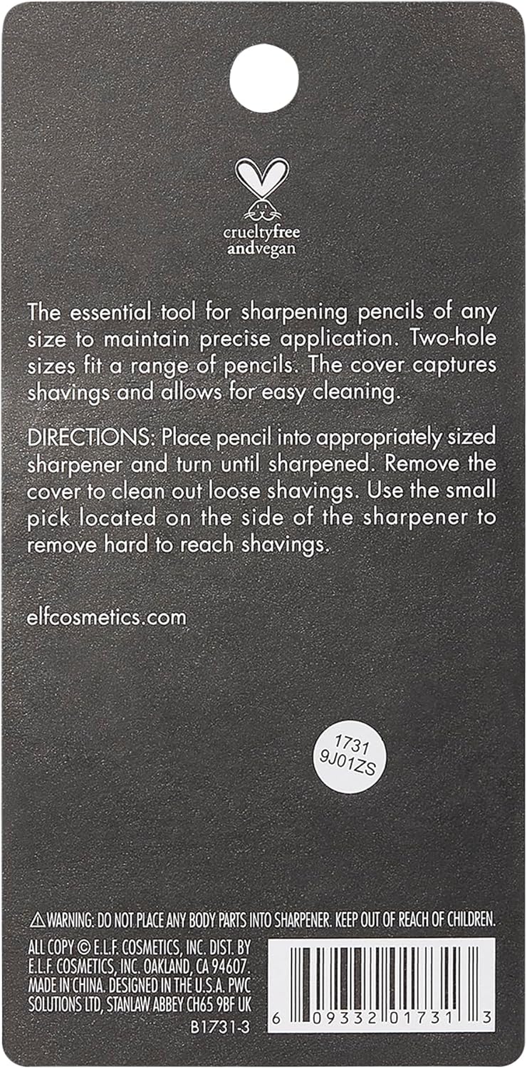 , Dual-Pencil Sharpener, Convenient, Essential Tool, Sharpens, Easy to Clean, Travel-Friendly, Compact, Includes Bonus Small Sharpener