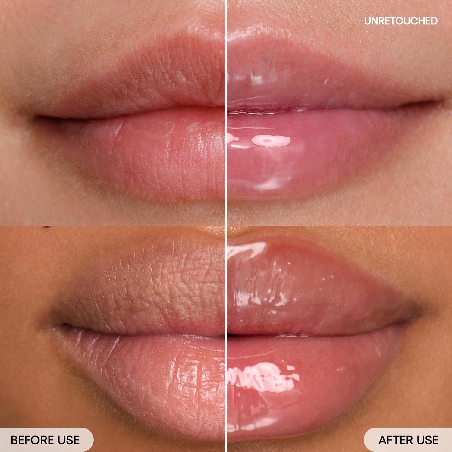 Lip Glowy Balm: Hydrate, Glossy, Lightweight, Moisturize & Tint with Shea Butter