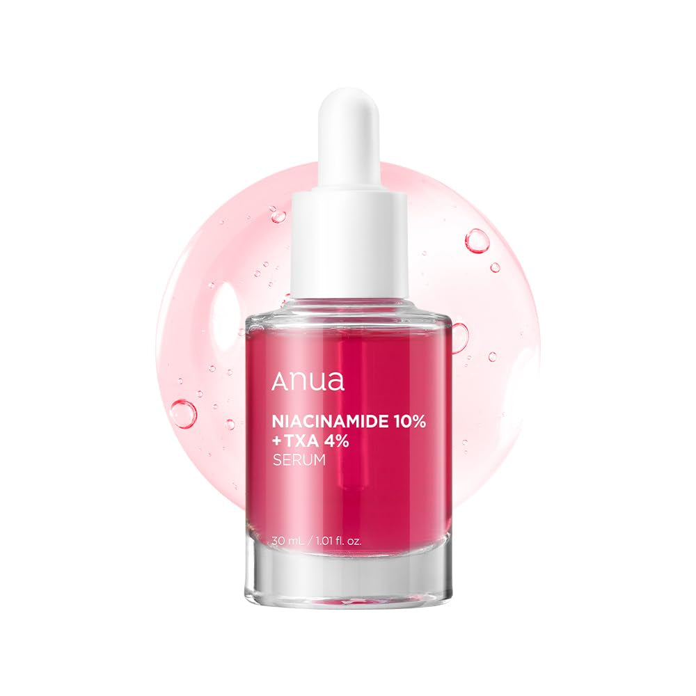 10% Niacinamide+ 4% Tranexamic Acid Serum, Ceramide, Hyaluronic Acid, Vitamin B12 Natural Color, for Sensitive Skin, Korean Glass Skin, Fragrance-Free (30Ml /1.01 Fl.Oz.)