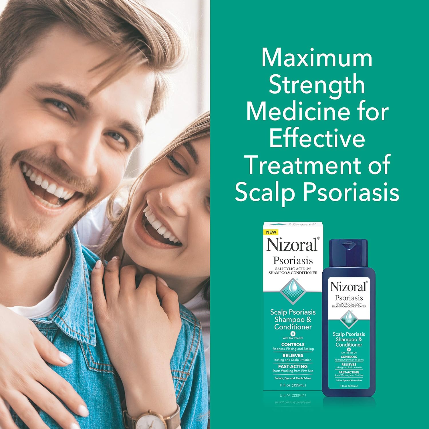 Scalp Psoriasis Shampoo & Conditioner, 11 Ounce