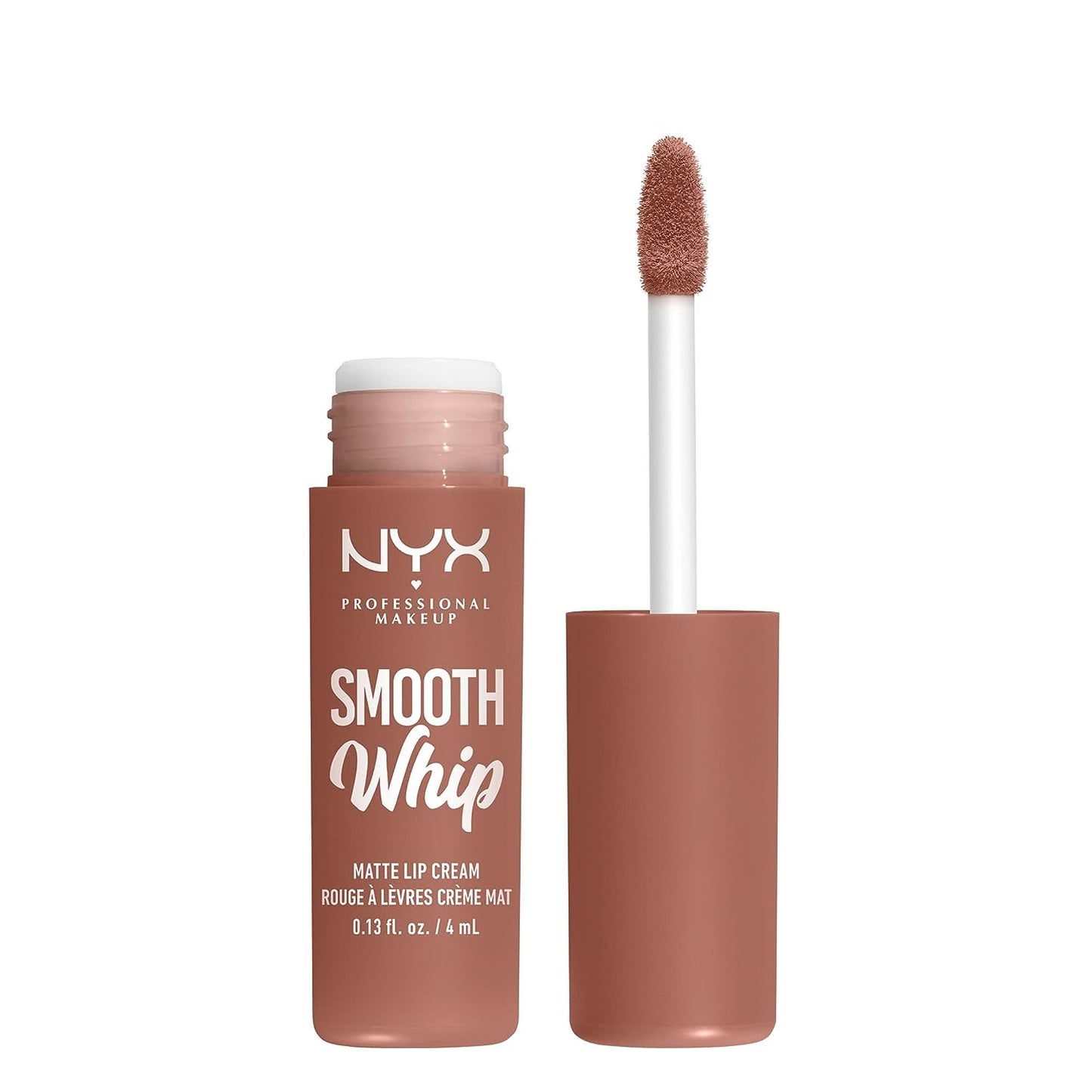 Smooth Whip Matte Lip Cream, Long Lasting, Moisturizing, Vegan Liquid Lipstick - Pancake Stacks (Cool Beige Nude)