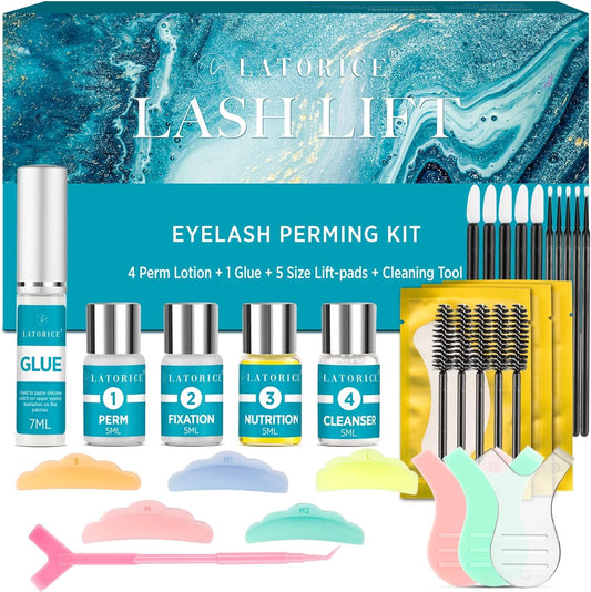 Lash Lift Kit for Eyelash Lamination: Natural Lash Curling & Lifting - Salon Quality at Home